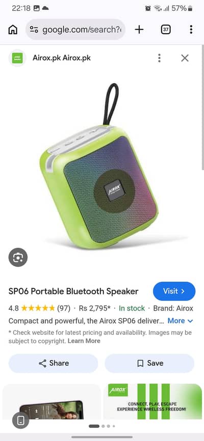 Sp-O6 Bluetooth Speaker Vireless New Condition Use Nhi Kia Box Bi Sath