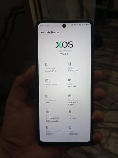 Infinix Hot 40 8+8/256