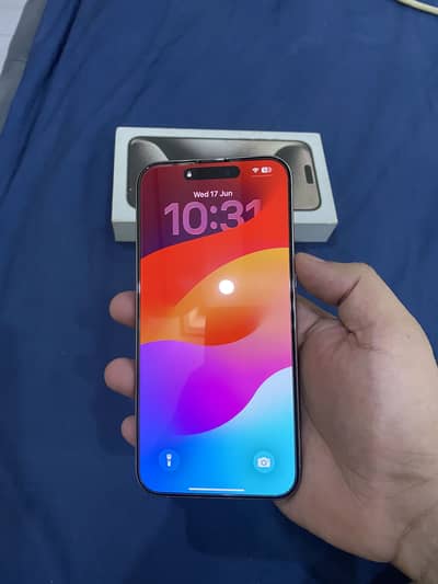 iPhone 15 Pro Max Non Pta factory unlock 256gb