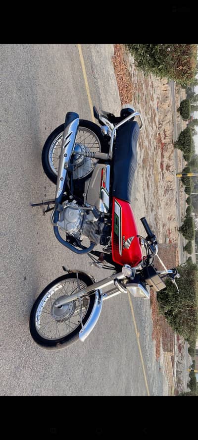 Honda CG125 self start