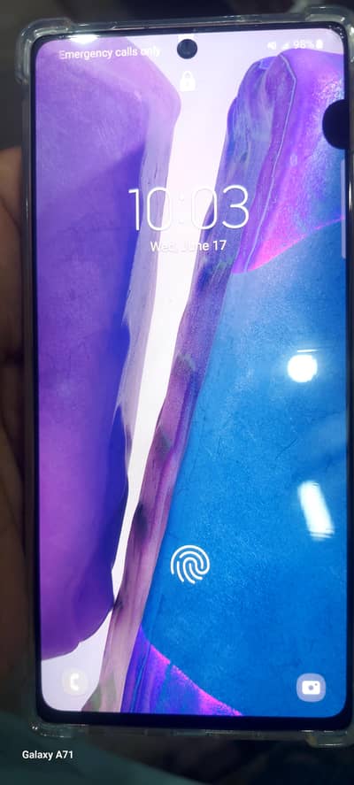 Samsung Mobile Note 20  5G  PTA Approved