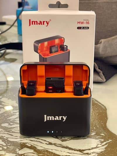 The Jmary MW-16 is a dual 2.4G wireless microphone