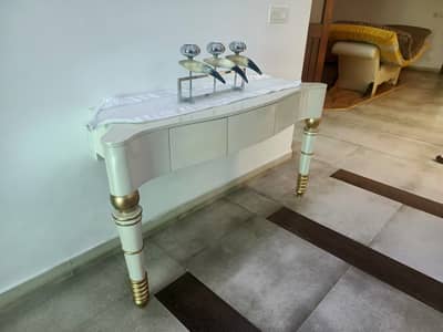 Off White Wall Console Table