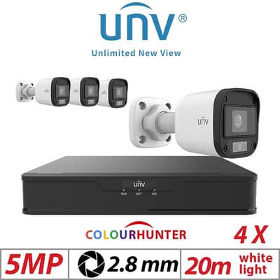2Mp Uniview CCTV camera installation and maintenance
