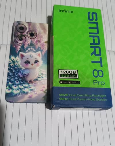 Infinix Smart 8 Pro(4+4/128) with box