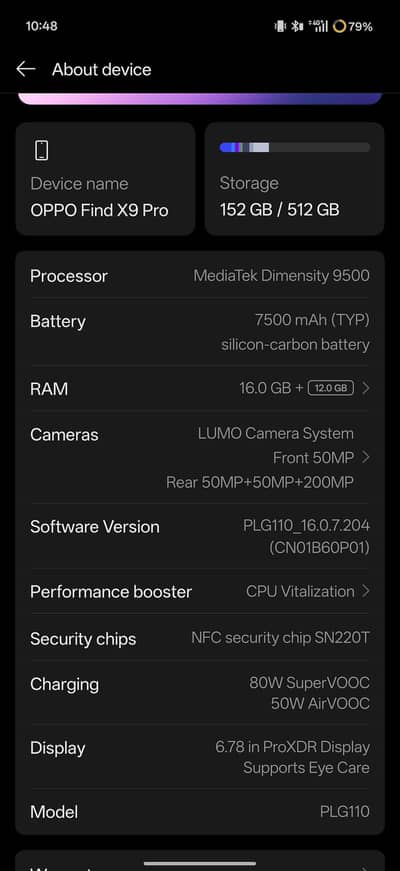 OPPO Find X9 Pro