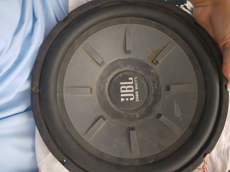 Woofer & Amplifier 1
