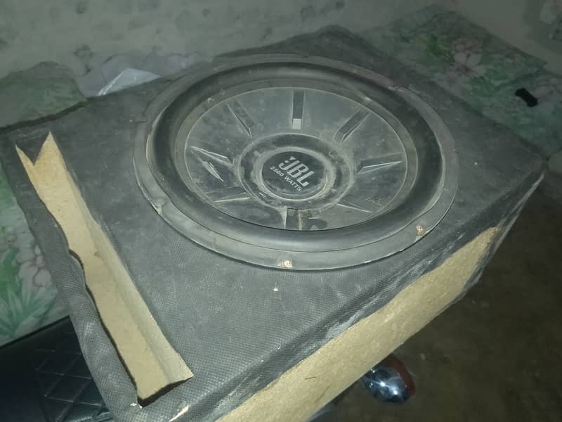 Woofer & Amplifier 2