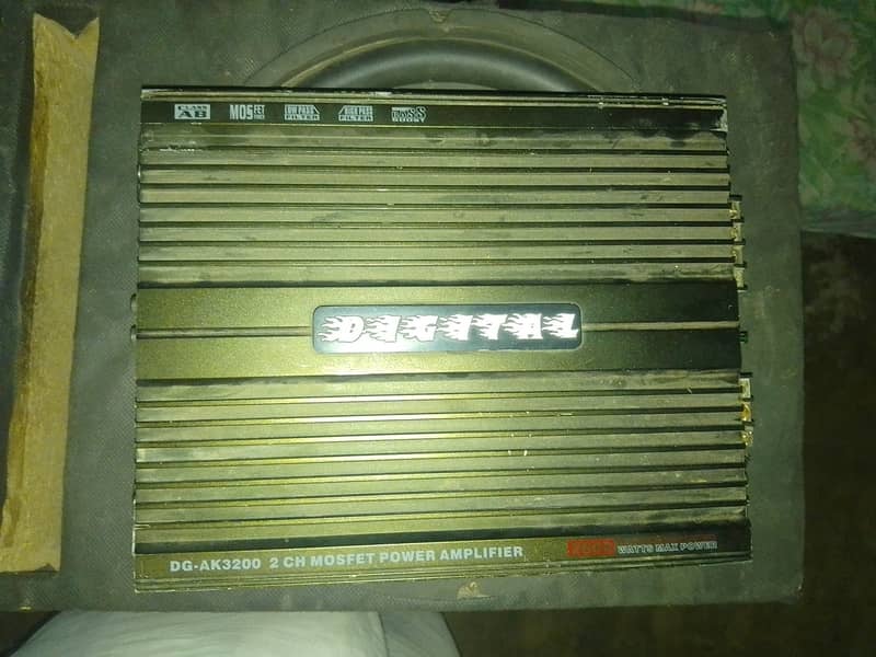 Woofer & Amplifier 3