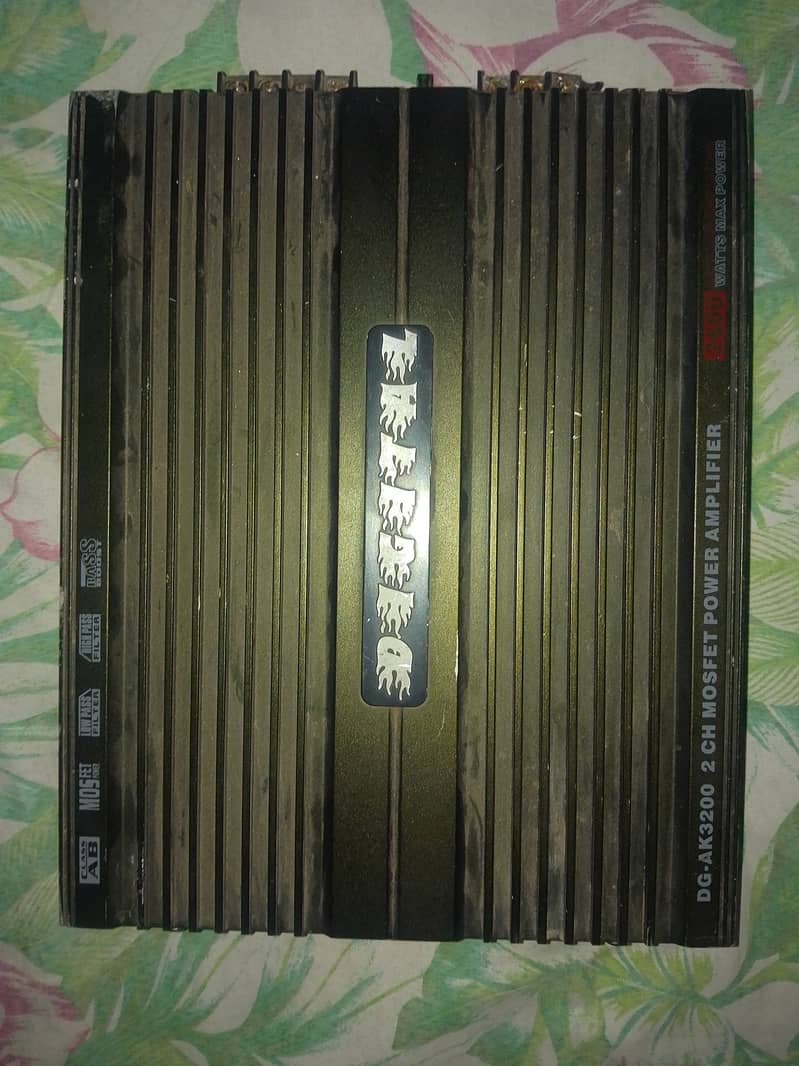 Woofer & Amplifier 4