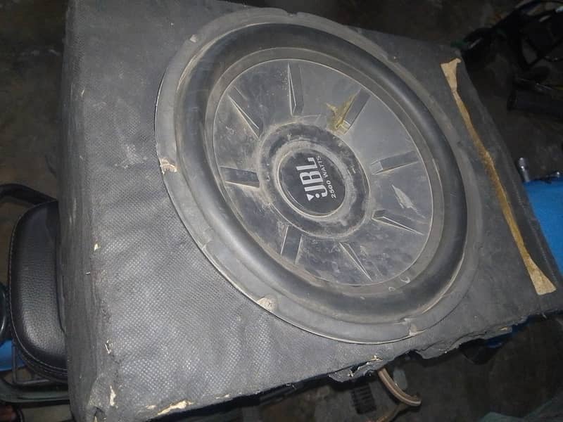 Woofer & Amplifier 7