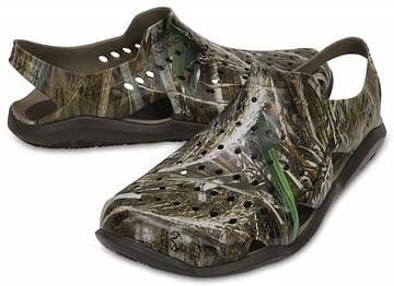 Crocs Mens Swiftwater Wave Realtree Sandals  - US men 11
