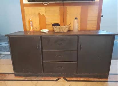 wooden console