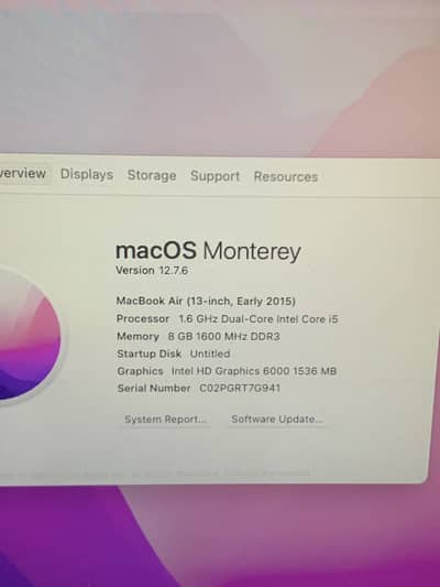 Macbook Air 2015