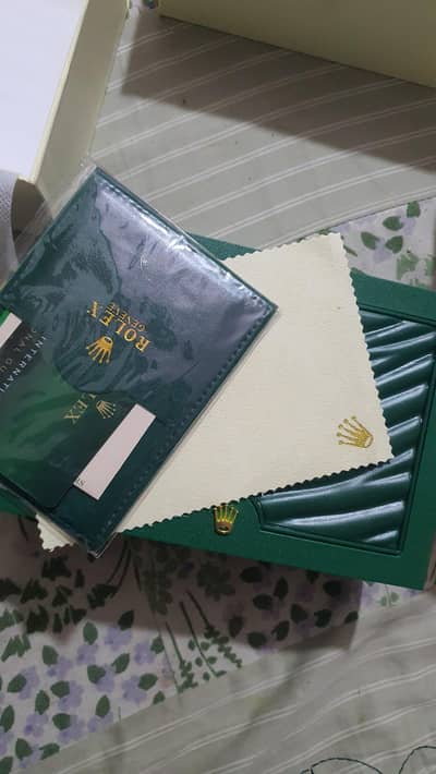 Rolex Box with warranty card best for gift