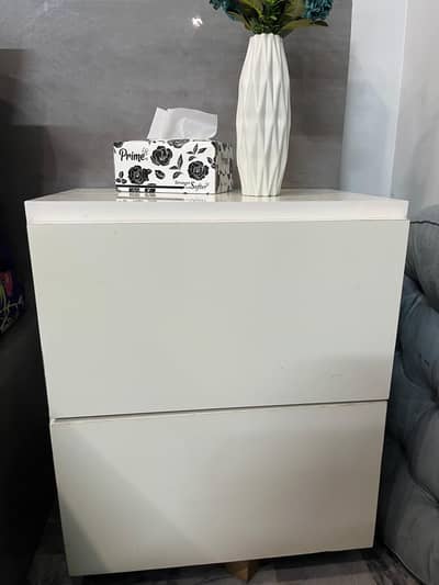 double bed with dressing with molty foam mattress