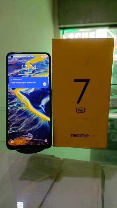Realme 7 pro 8/128 full box condition 10/8
