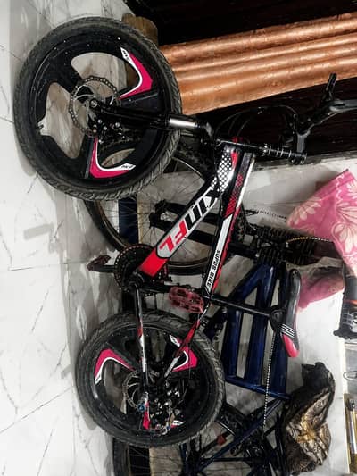 with gear bycycle