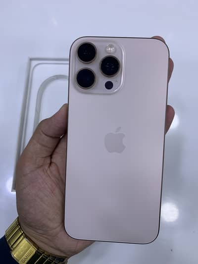 16 Pro Max Physical dual sim non pta desert titanium