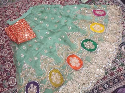 bridal lahga good condition