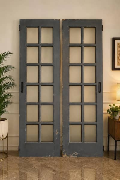 solid wooden door