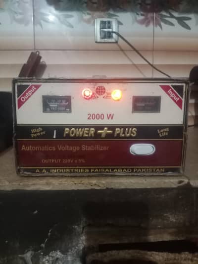 Stabilizer power plus 2000w