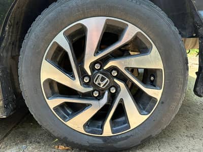 honda civic x allow rim available