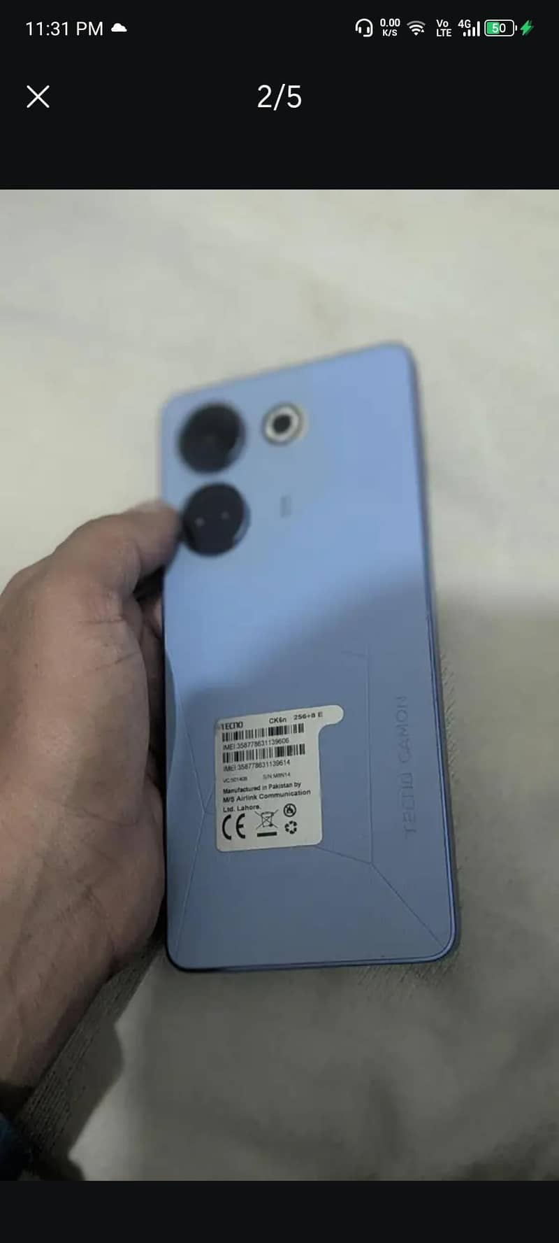 Tecno CAMON 20 1