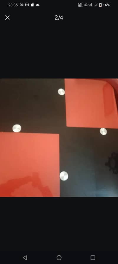 Dining Table with 4 sofa chairs Glass Table