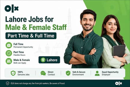 Lahore Jobs for Male & Female Staff | Part Time & Full Time