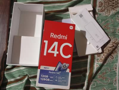 Redmi 14c with box official pta Exchange possible