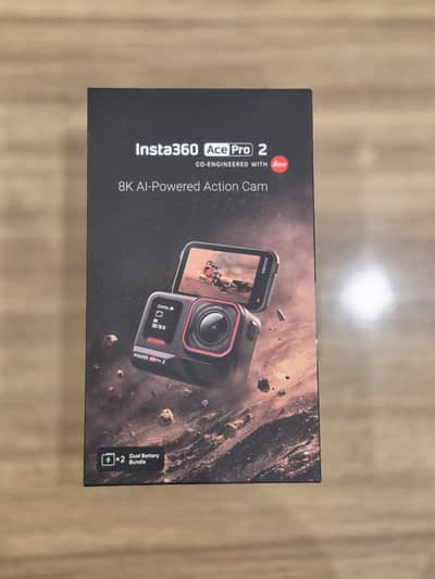 INSTA 360 ACE PRO 2 DUAL BATTERY 10/10 CONDITION