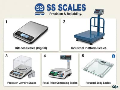 Heavy Duty Digital Platform Scale (SS SCALES New Karachi)