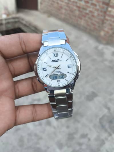 Skmei World Time Marble Dial  اصل تصویر