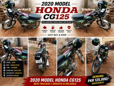 125 sale 2020 model in good condition