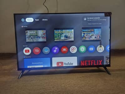 TCL S5400 Android LED TV With Complete Box 8GB Storage