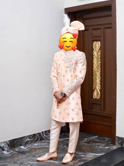 hand embellished Designer Sherwani