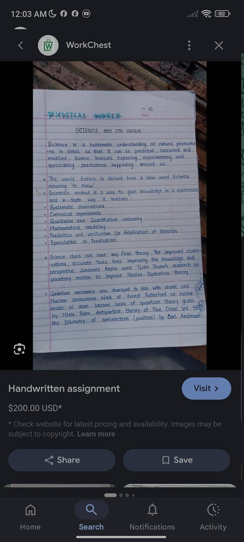 handwriting work 1