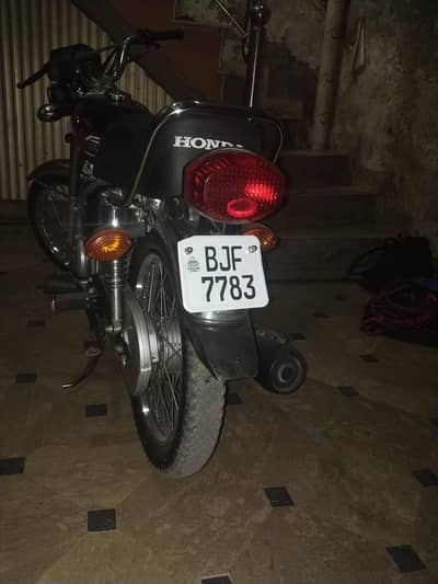 honda 125 black 2024