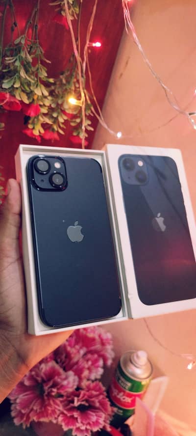 I Phone 13(100% waterPck AirTight Original With box 87% BH Never Boost