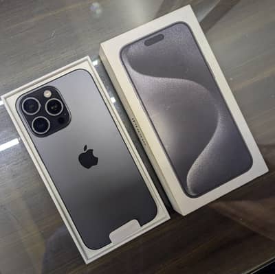 15 Pro Max 256GB Factory Locked JV Clean IMEi