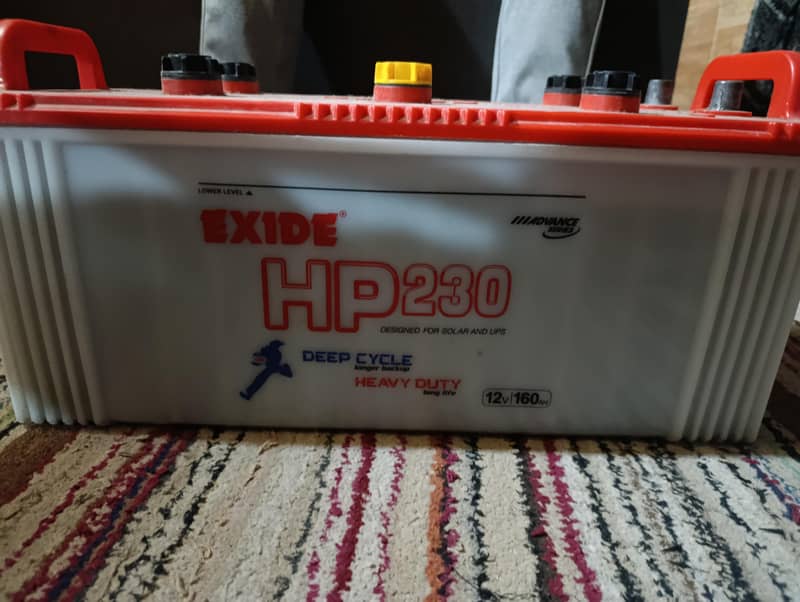 Exide battery 0