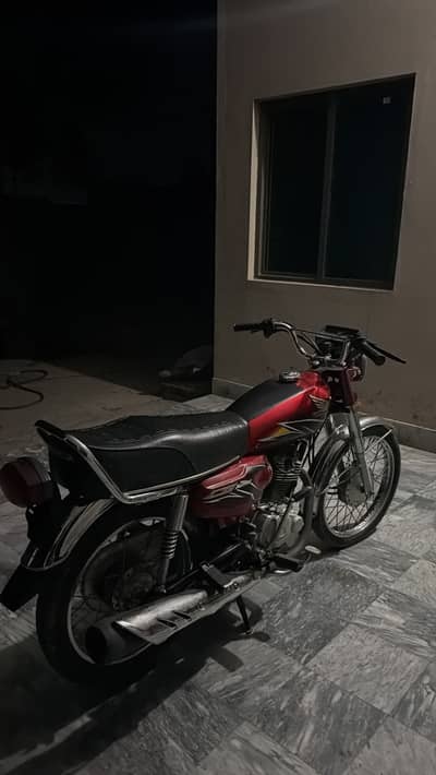 Cg 125 2021 model red
