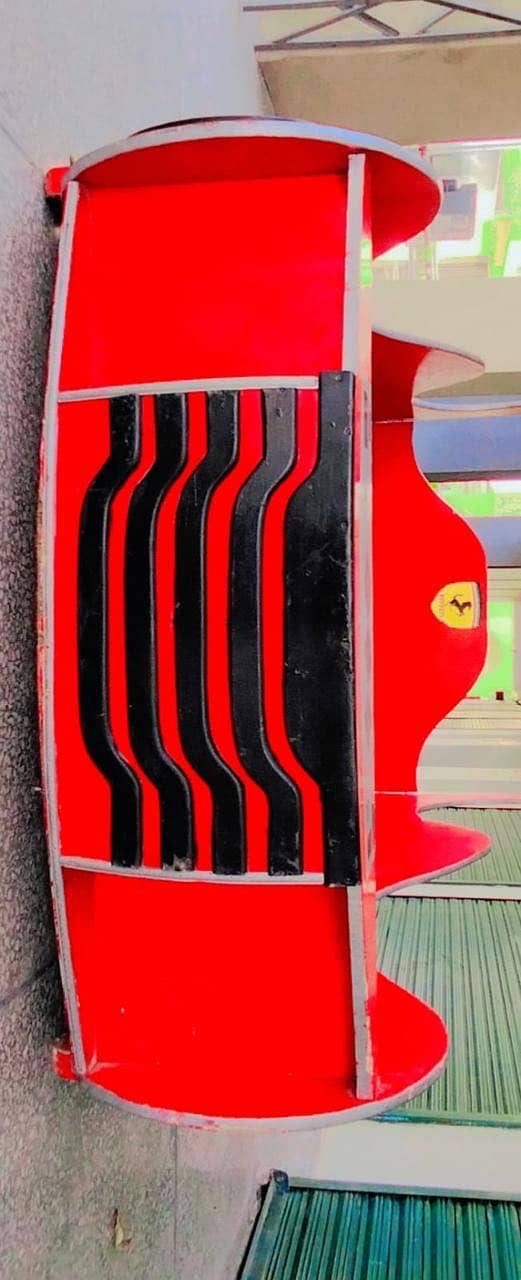 Car bed with side table 5