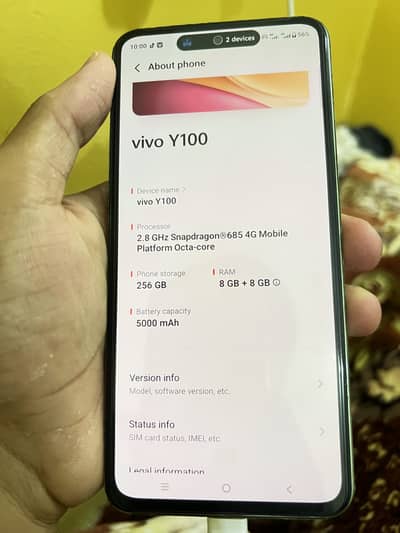 Vivo Y 100