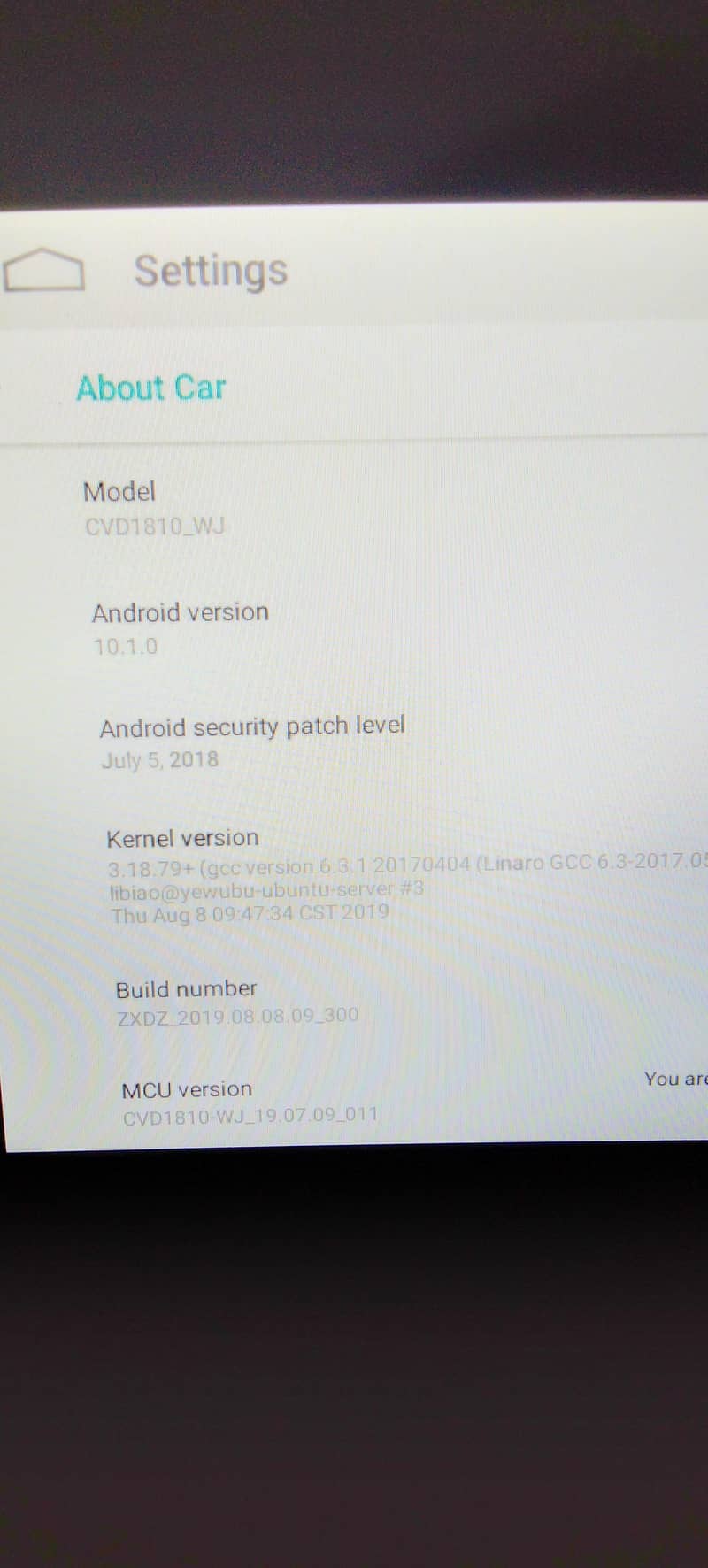 Android Panel 9 inch excellent connection 2