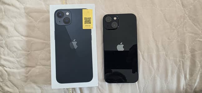 iphone 13 , pta approved , new battery from apple store