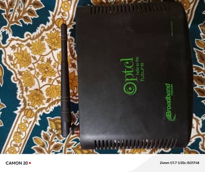 TP-Link 5 ports and PTCL wifi router