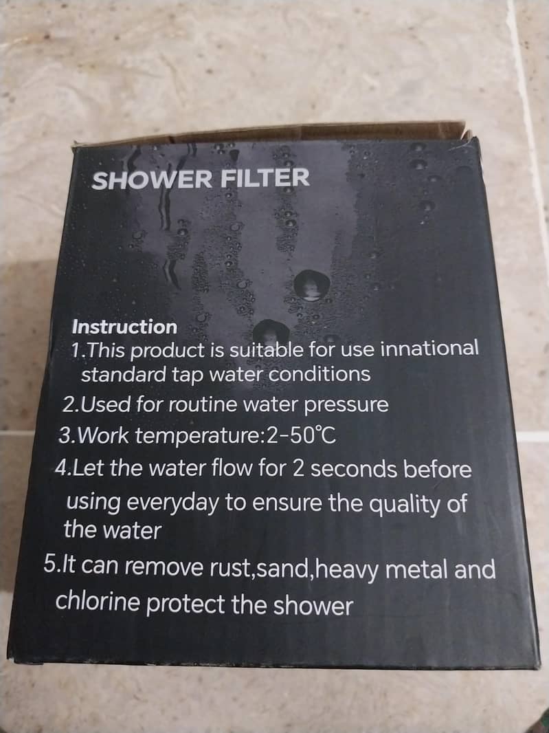 Shower Filter 2