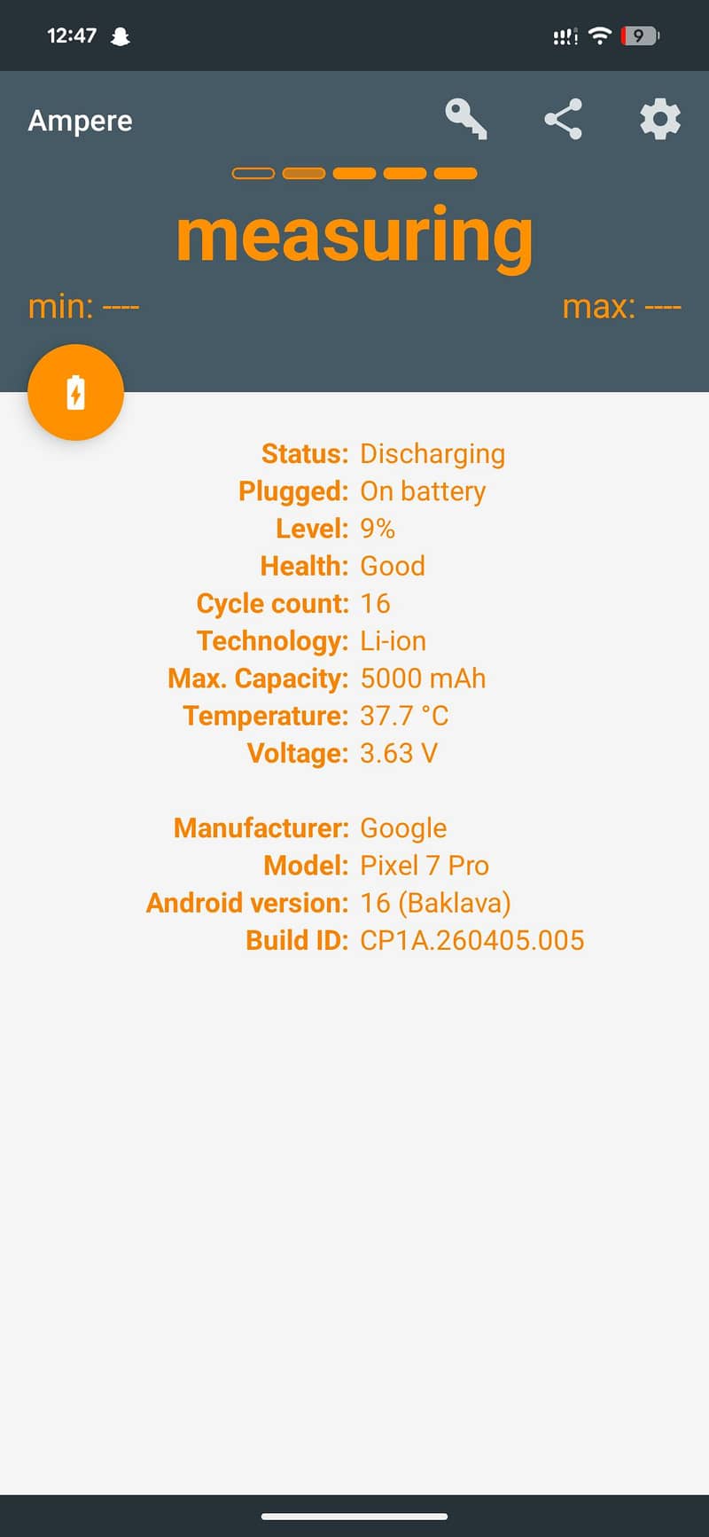 Google Pixel 7 Pro 7